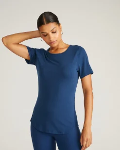 Mia Movement Tee Pageant Blue
