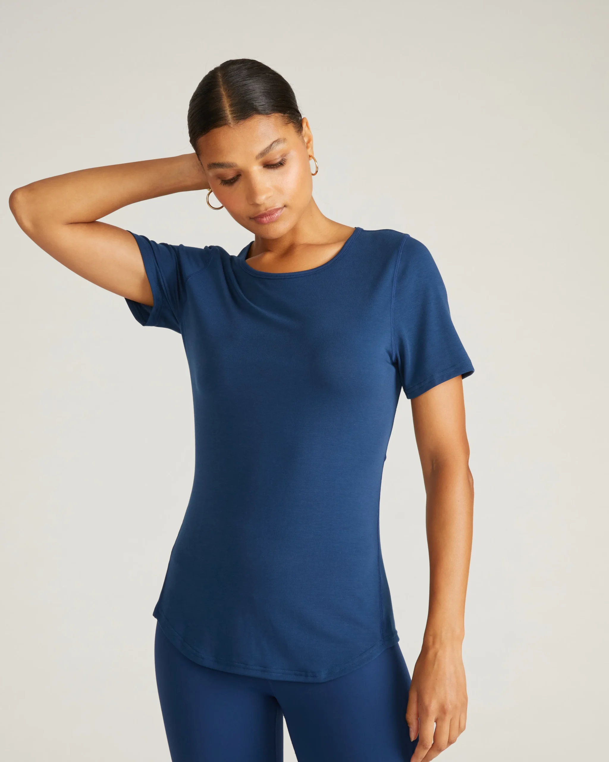 Mia Movement Tee Pageant Blue