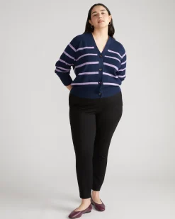 Minimalist Moro Pocket Signature Ponte Pants Black