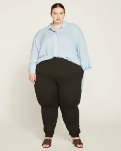 Moro Pocket Signature Ponte Pants Black