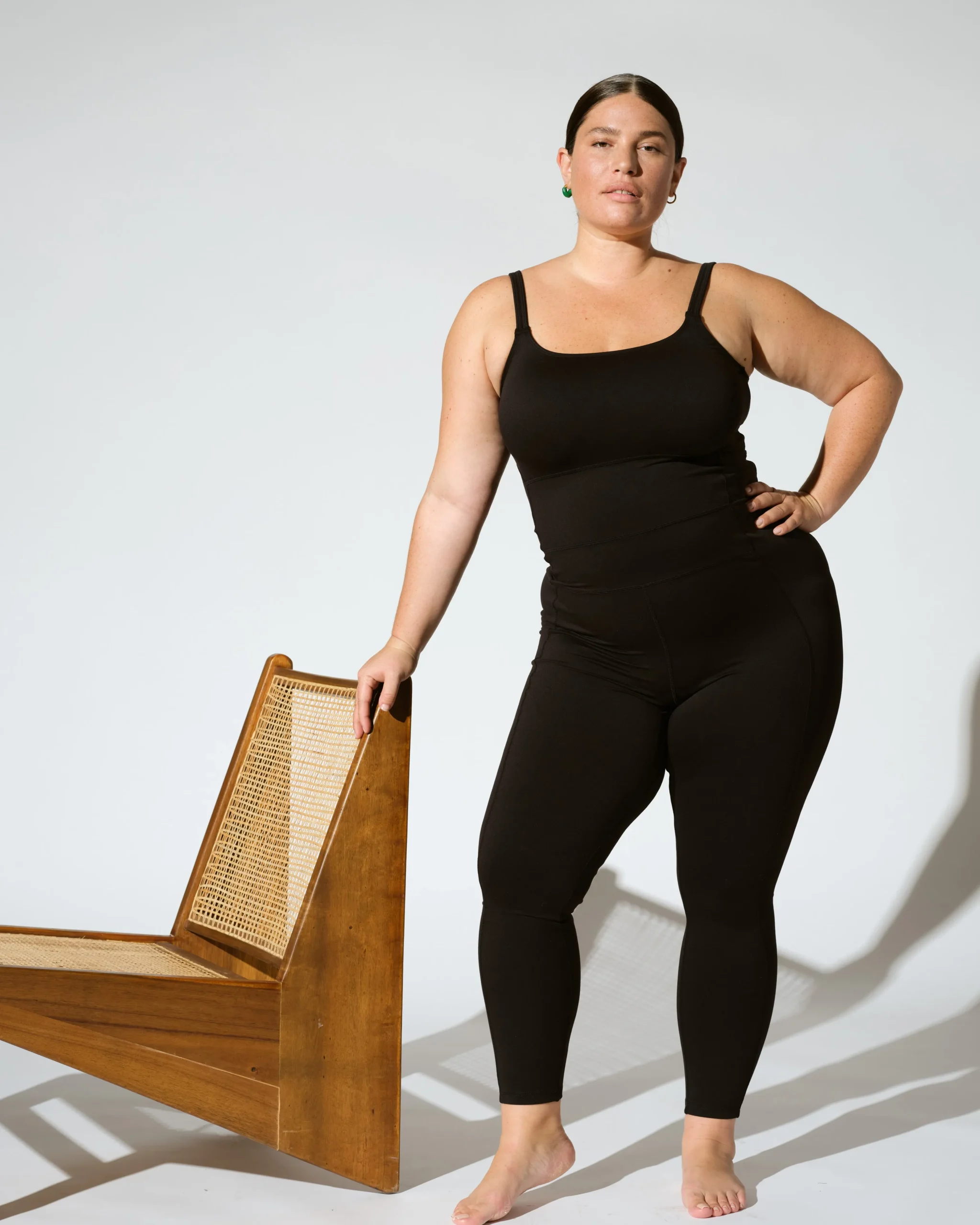Next-to-Naked Bodysuit Black