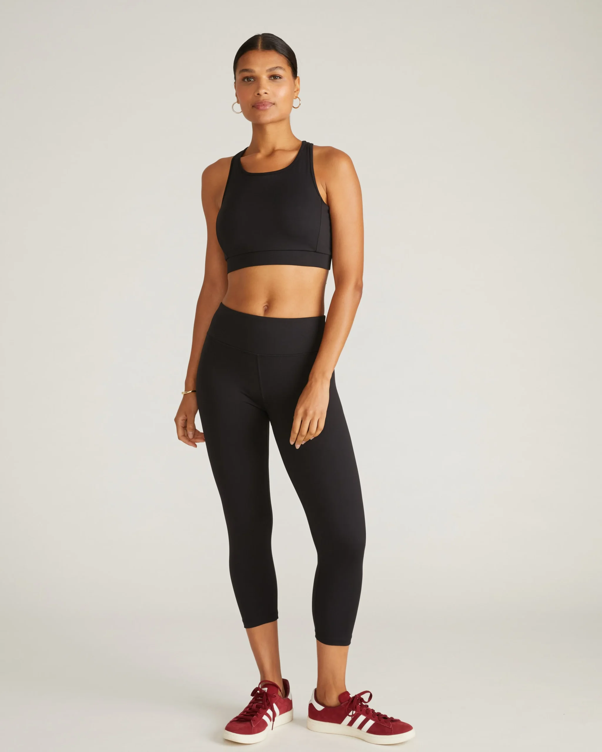 Next-to-Naked Cropped Legging Black