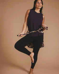 Next-to-Naked Pocket Legging Deep Brown