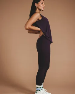 Next-to-Naked Pocket Legging Purple Jewel