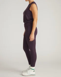 Next-to-Naked Pocket Legging Purple Jewel