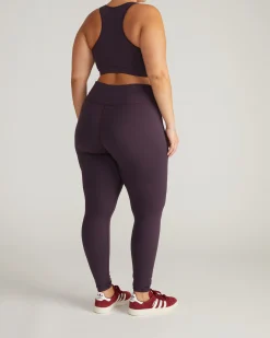 Next-to-Naked Racerback Sports Bra Purple Jewel