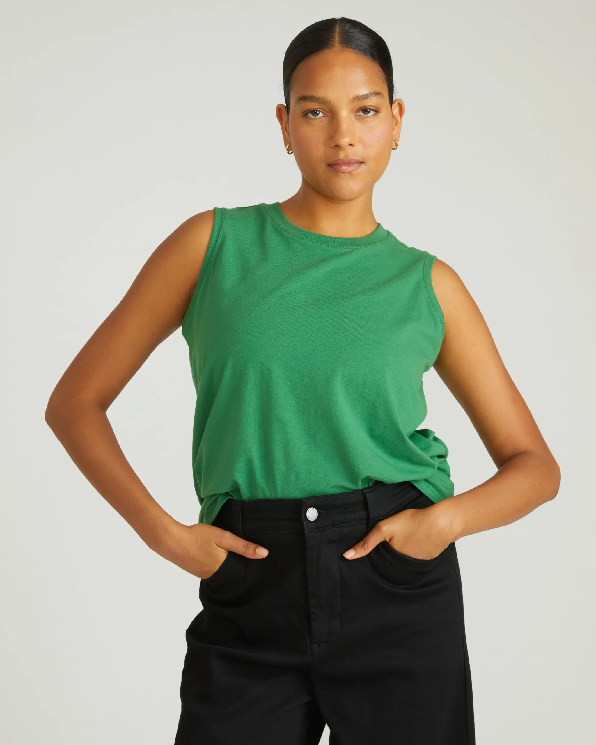 Patti Muscle Tank Clover