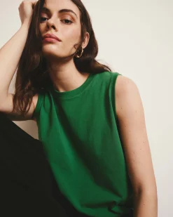 Patti Muscle Tank Clover