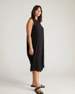Pearl Divine Jersey Dress Black