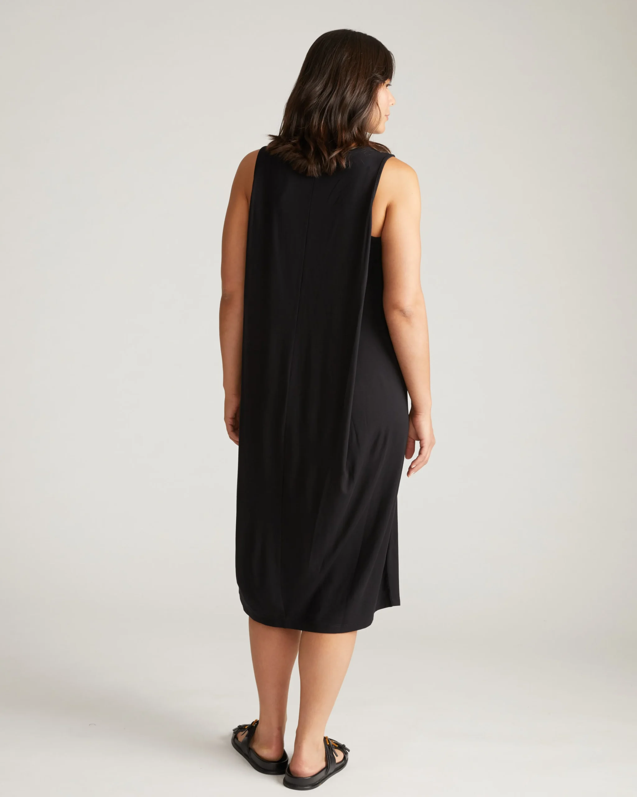Pearl Divine Jersey Dress Black