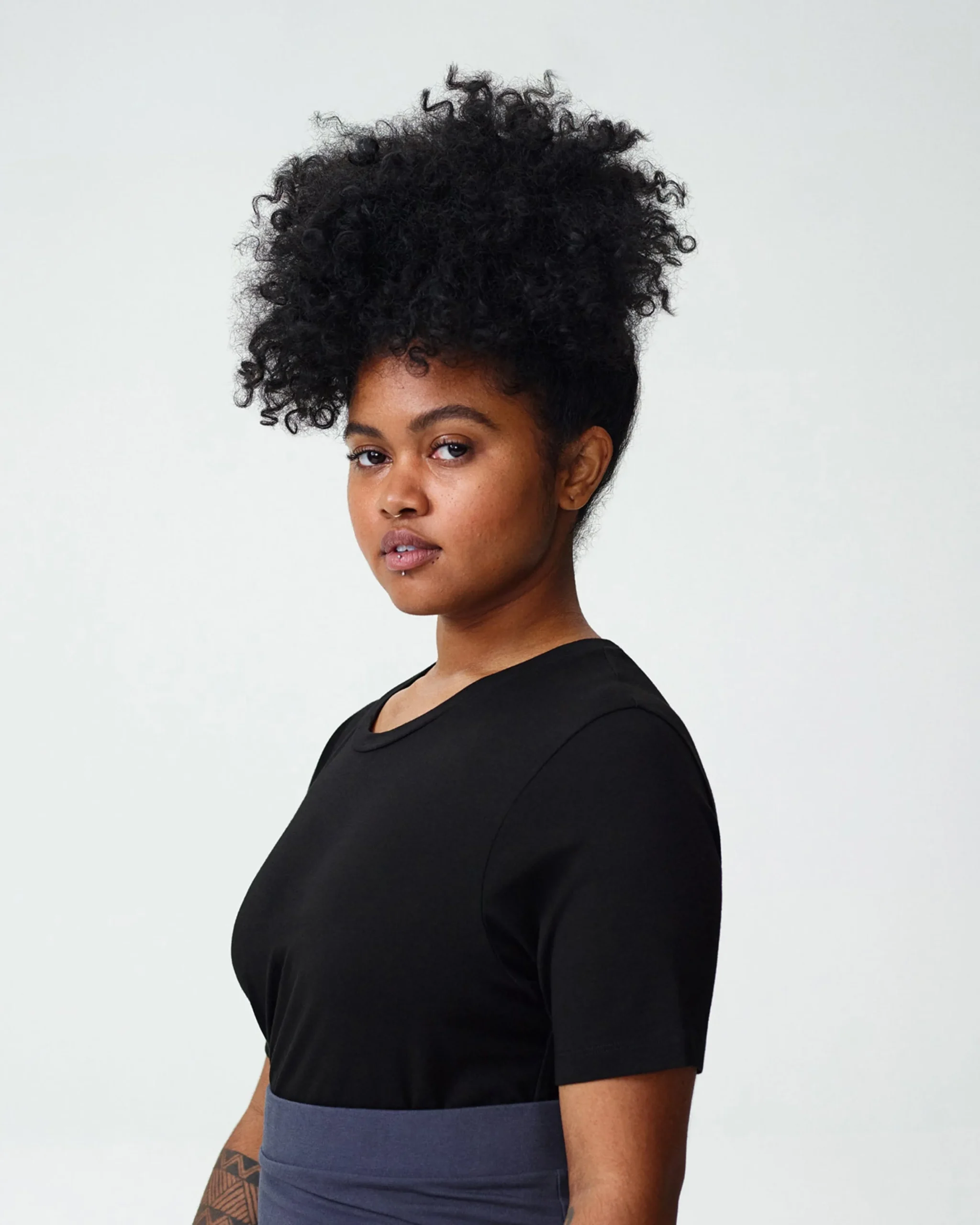 Petite Tee Rex Black