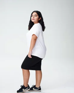 Petite Tee Rex White