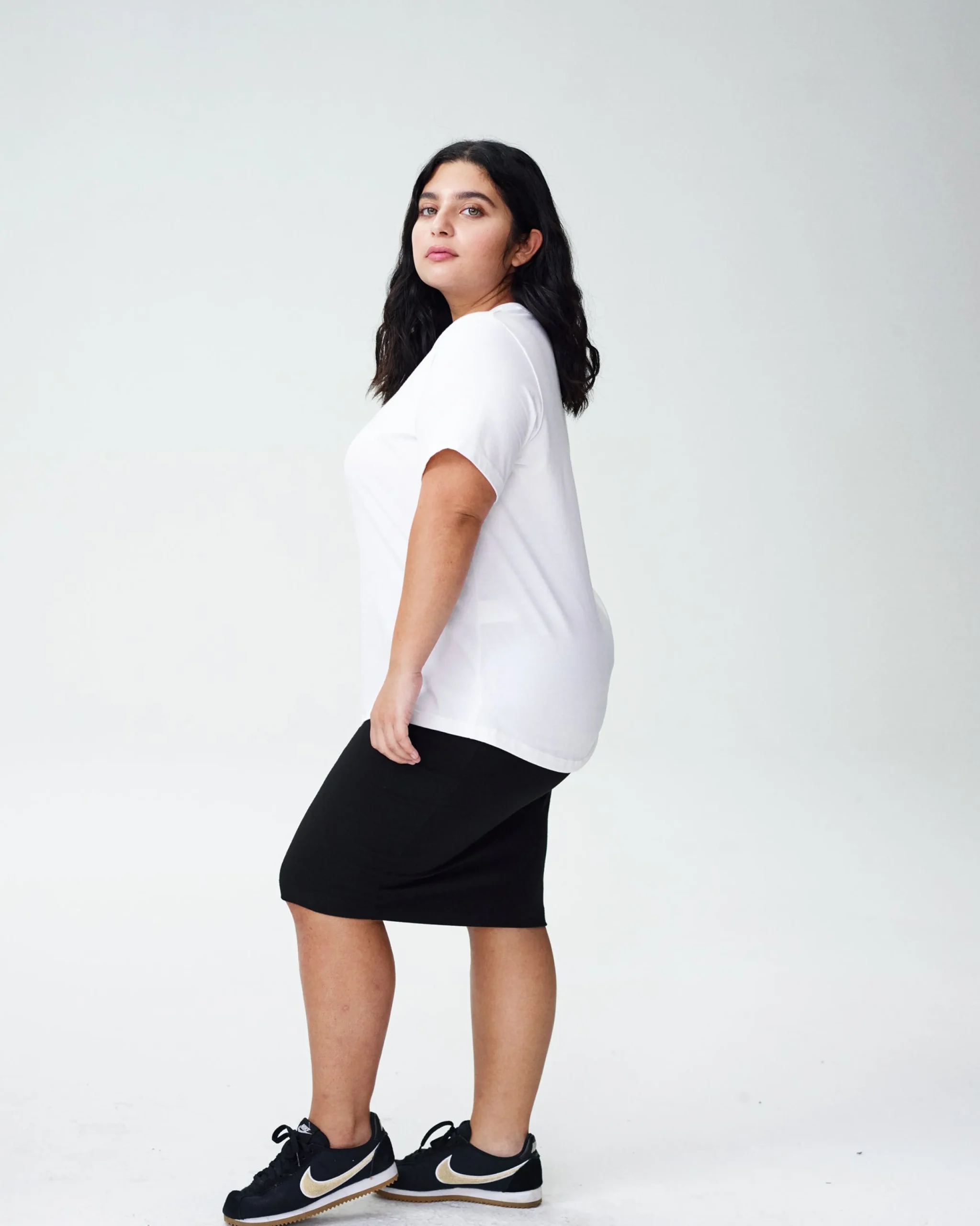 Petite Tee Rex White