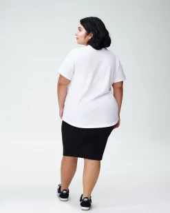 Petite Tee Rex White