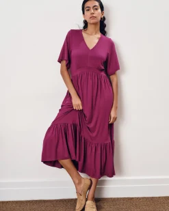 Ravello Liquid Jersey Dress Rothko Purple
