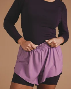 Rebel Active Shorts Purple/Purple Jewel