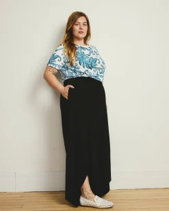 Rey Divine Jersey Pull-On Pants Black