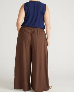 Rey Divine Jersey Pull-On Pants Peppercorn