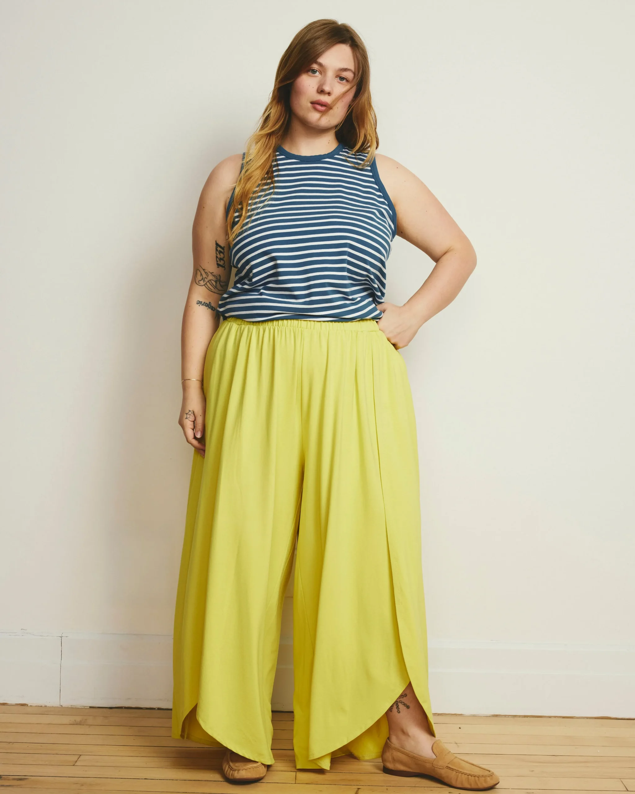 Rey Divine Jersey Pull-On Pants Pomelo