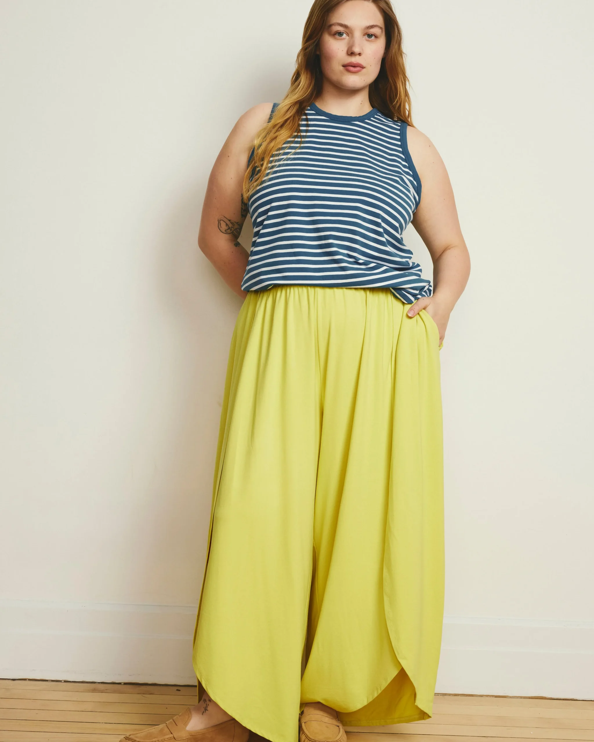 Rey Divine Jersey Pull-On Pants Pomelo