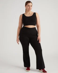 Roya Bootcut Legging Black