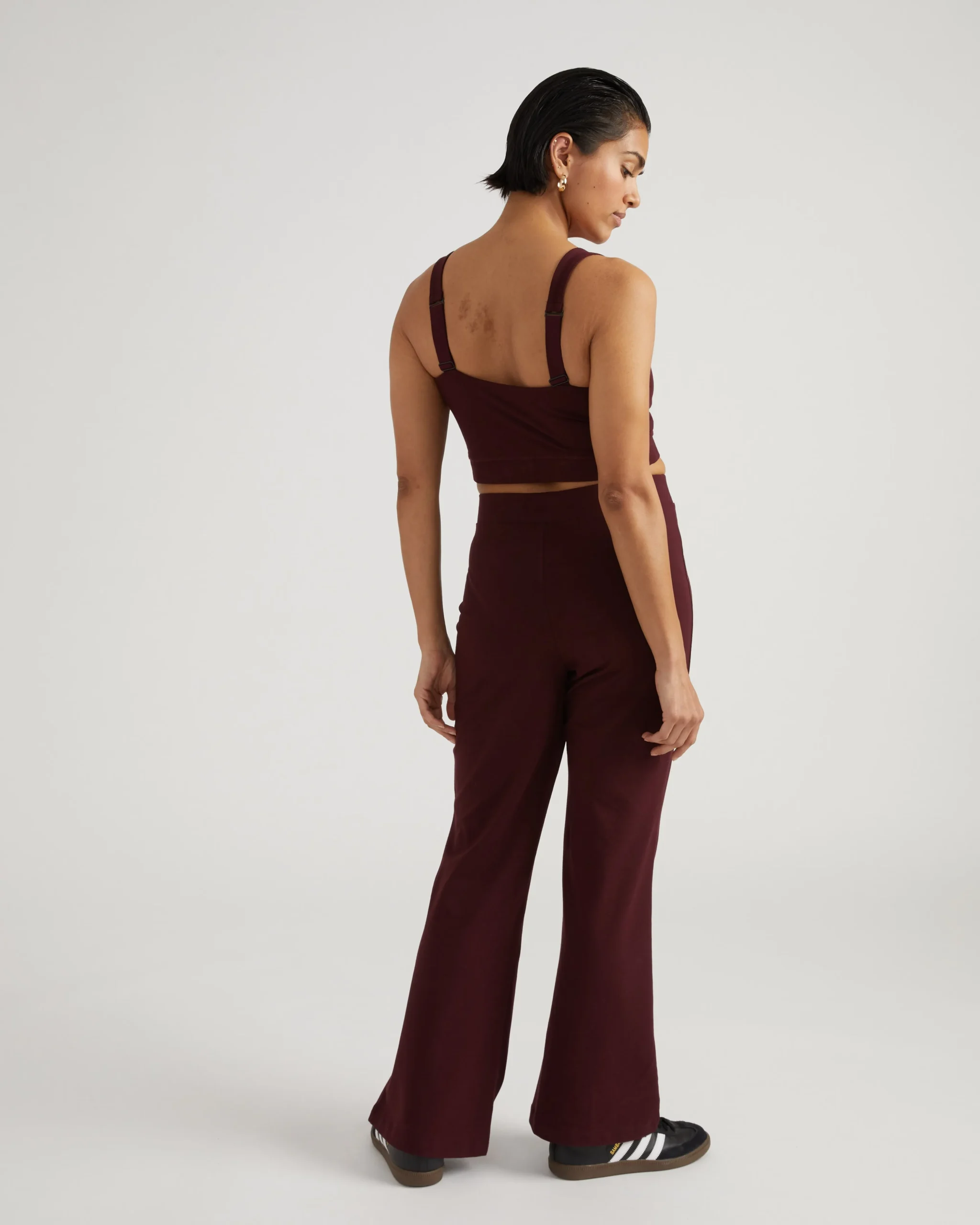 Roya Bootcut Legging Black Cherry