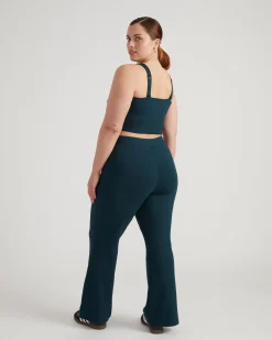 Roya Bootcut Legging Deep Sea