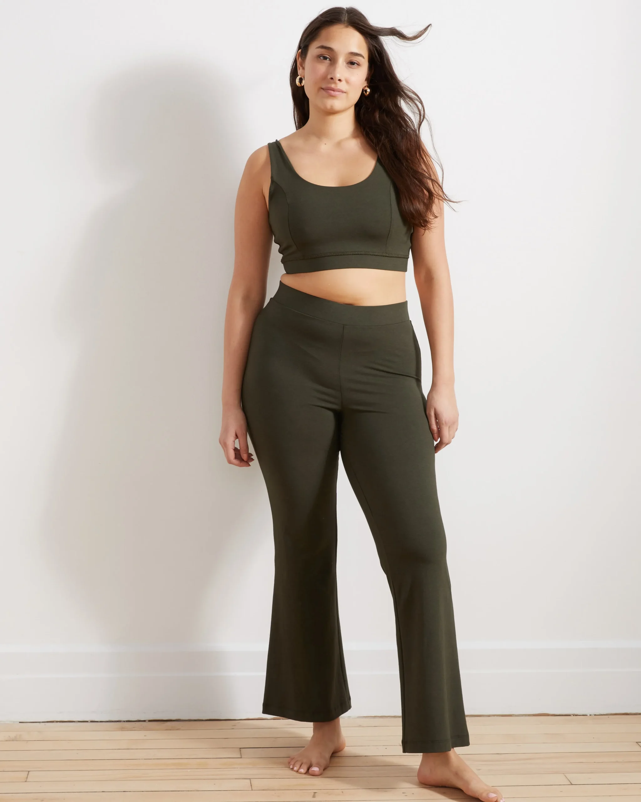 Roya Bootcut Legging Nori