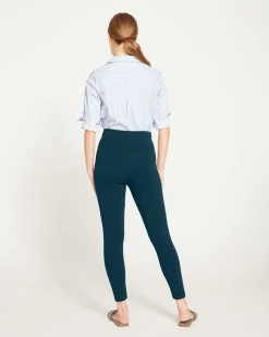 Roya Cropped Leggings 23 Inch Deep Sea