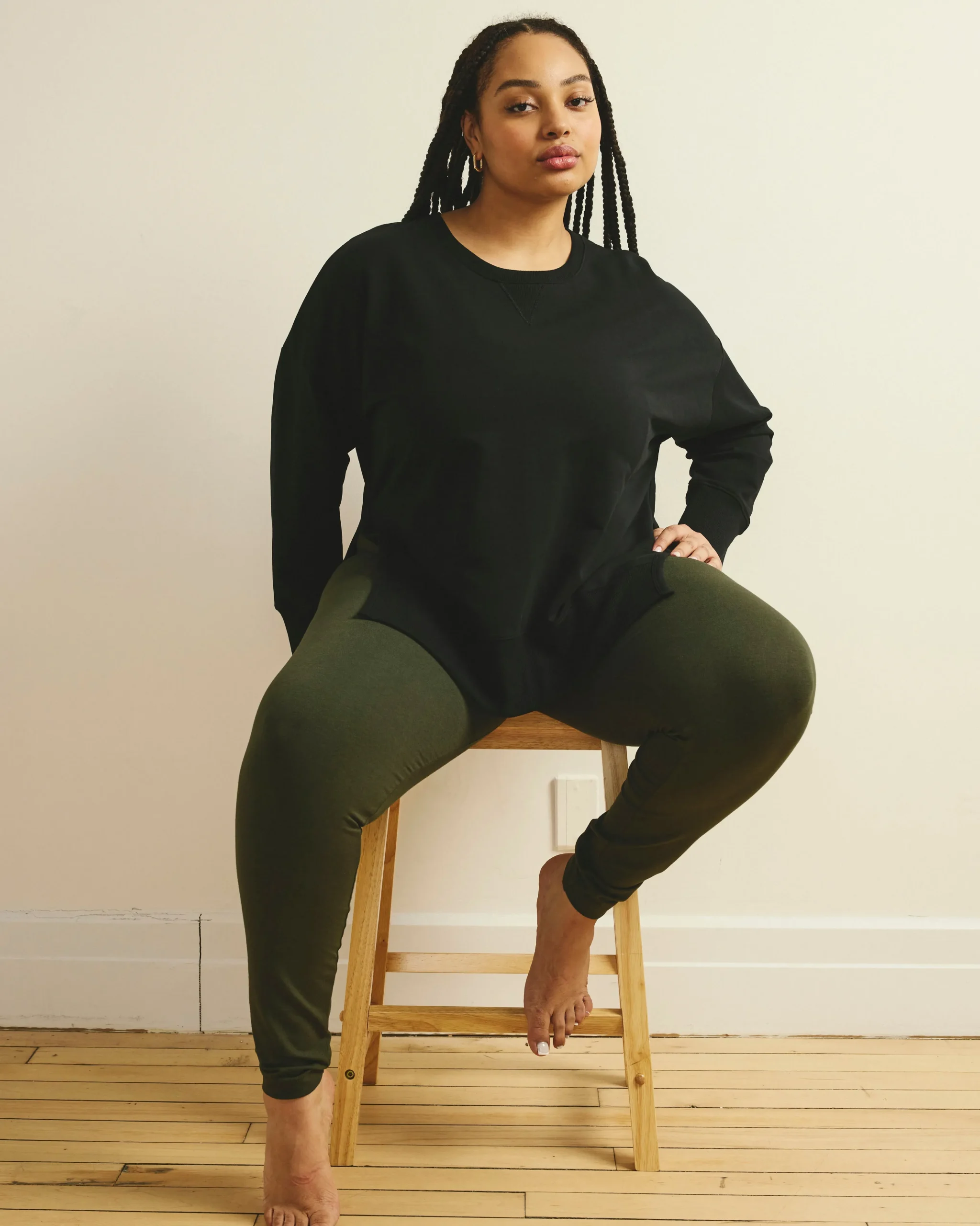 Roya Leggings 27 Inch Nori