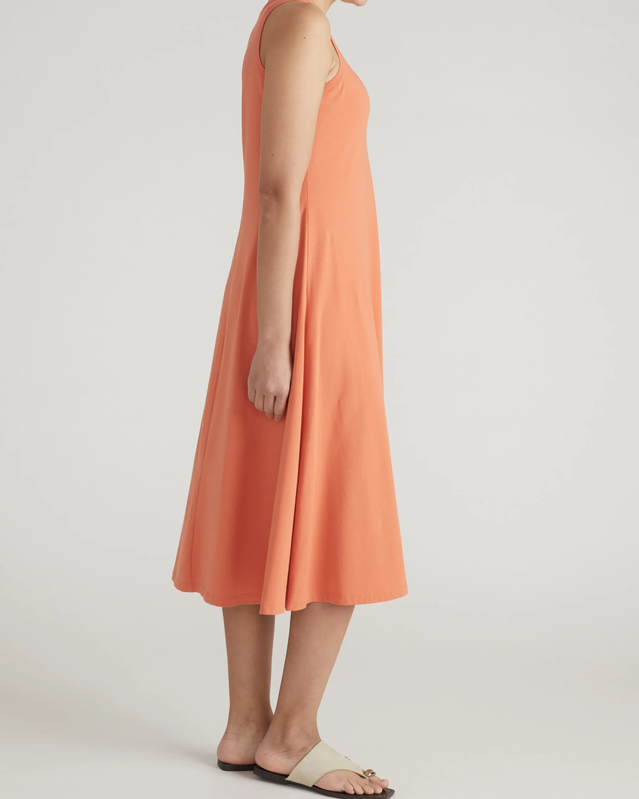 Sardinia Tank Dress Italian Orange