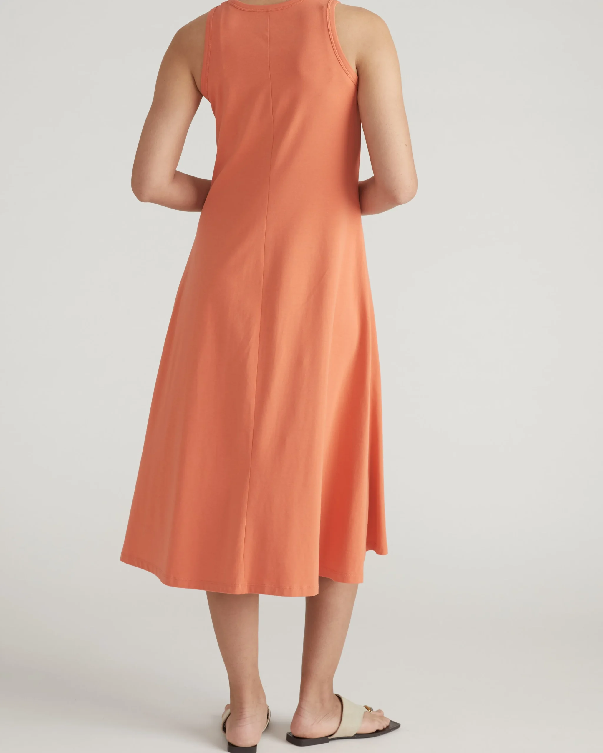 Sardinia Tank Dress Italian Orange