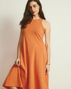 Sardinia Tank Dress Italian Orange