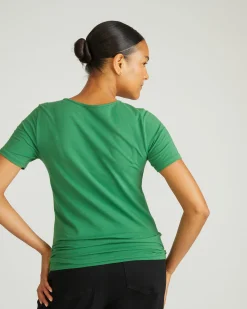 Scoop Neck Tee Clover