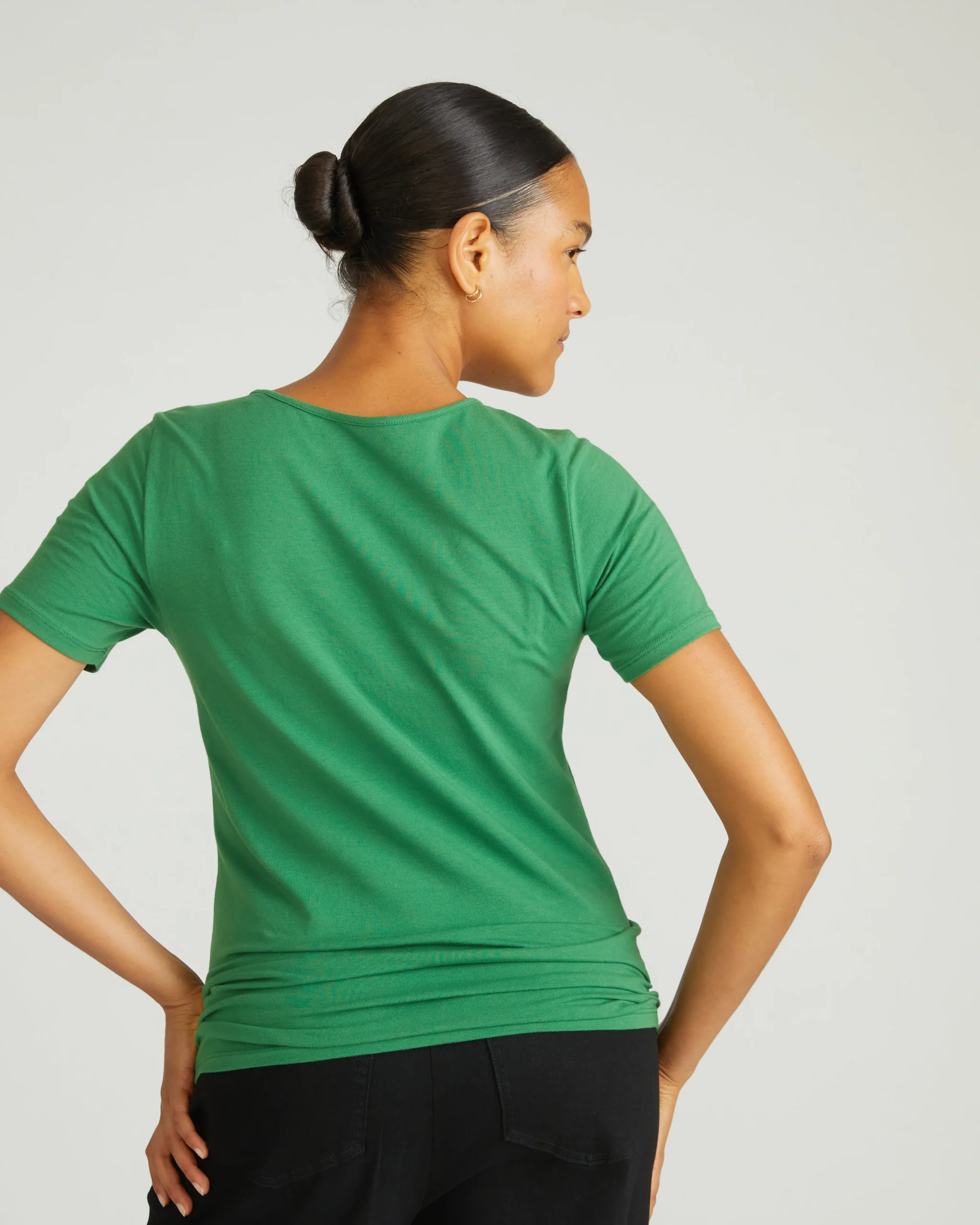 Scoop Neck Tee Clover