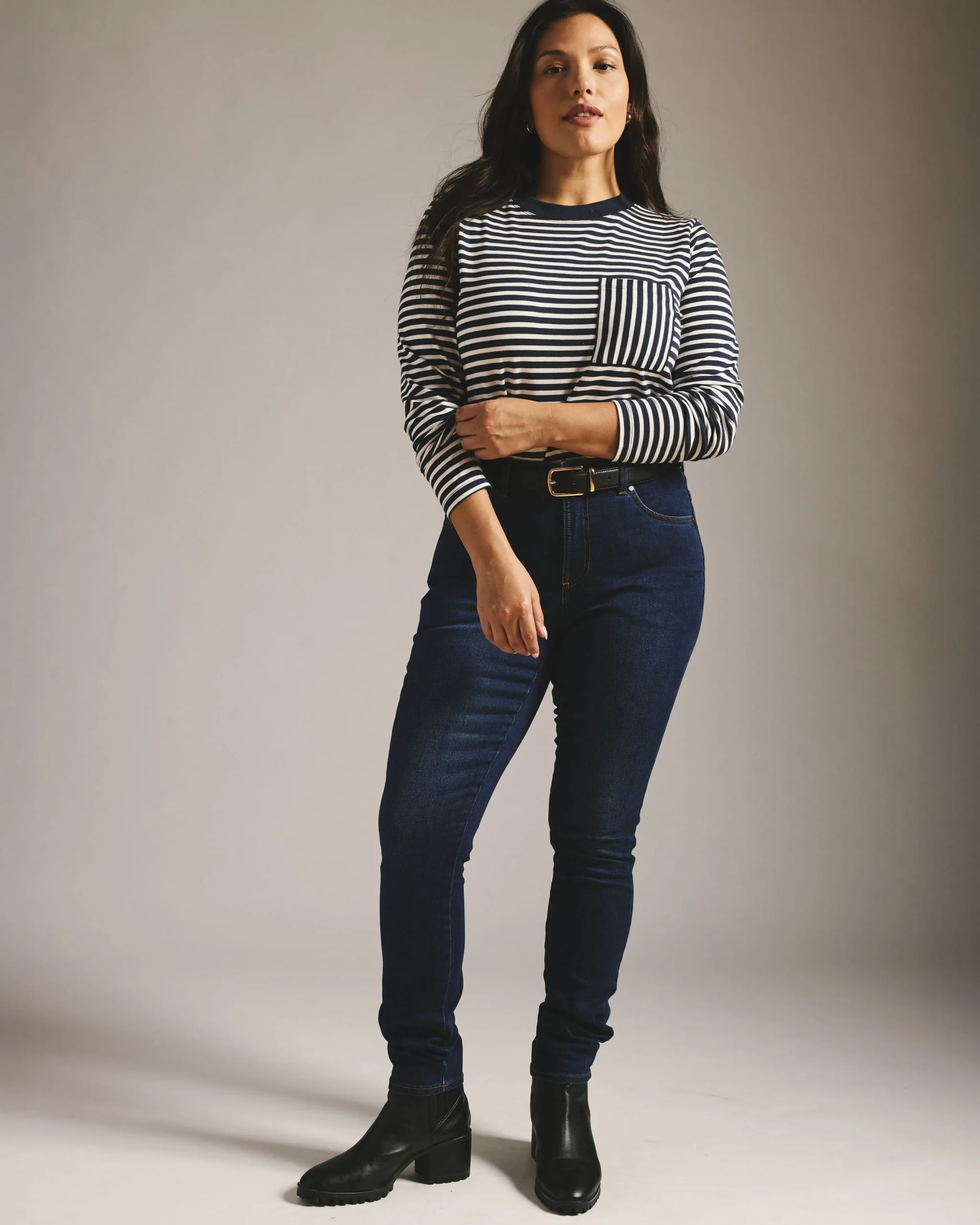 Seine High Rise Skinny Jeans 32 Inch Heritage Indigo