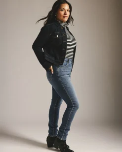 Seine High Rise Skinny Jeans 30 Inch Vintage Indigo