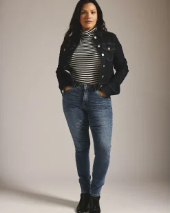 Seine High Rise Skinny Jeans 30 Inch Vintage Indigo