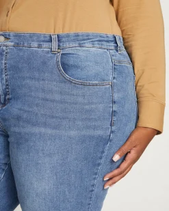 Seine Mid Rise Skinny Jeans 32 Inch Vintage Indigo