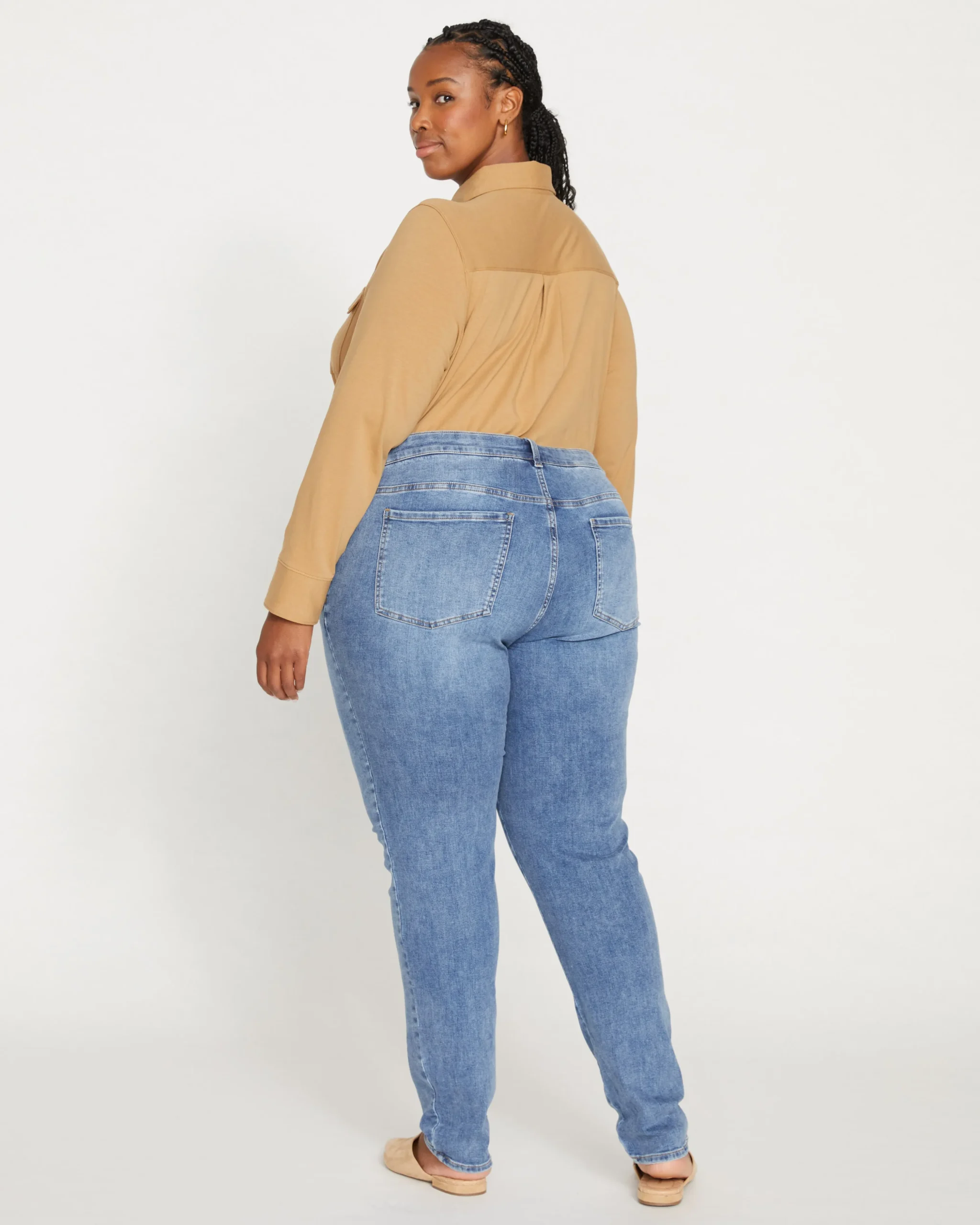 Seine Mid Rise Skinny Jeans 32 Inch Vintage Indigo