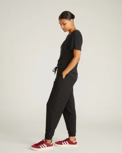 Selma French Terry Jogger Black