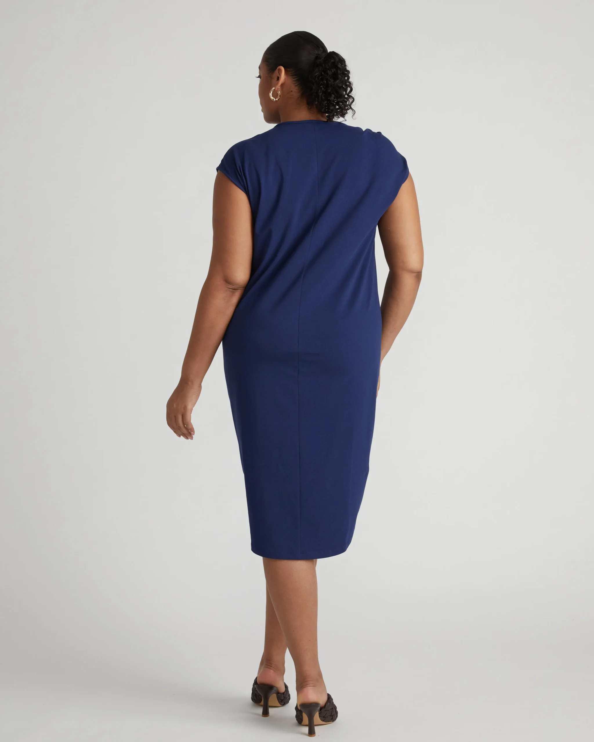Shoulder Knot Dress Cenote