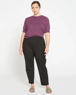 Smart Signature Ponte Pants Black