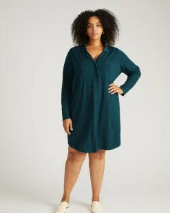 Softie Silky Jersey Sleepshirt Deep Sea