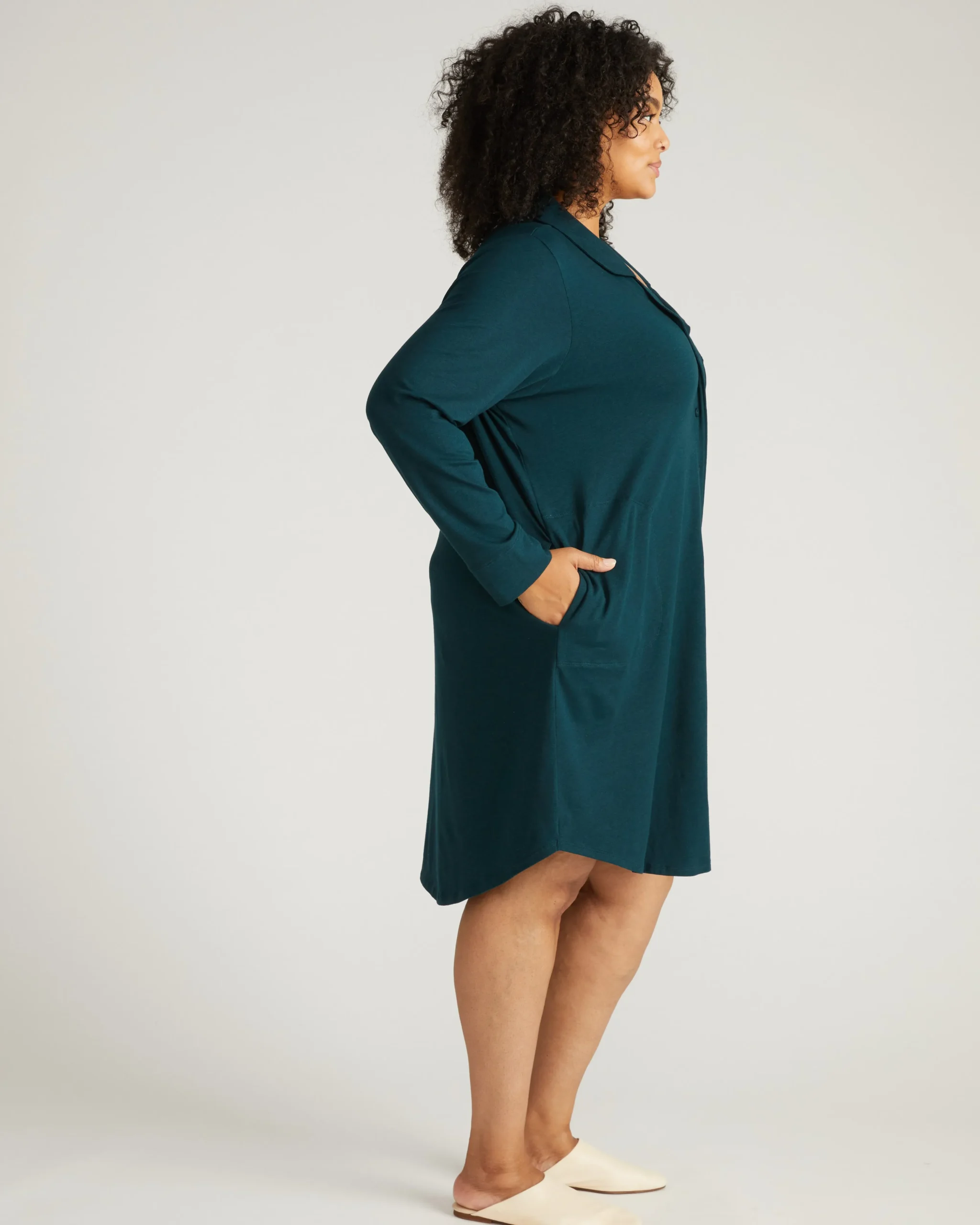 Softie Silky Jersey Sleepshirt Deep Sea