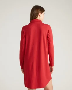 Softie Silky Jersey Sleepshirt Raspberry
