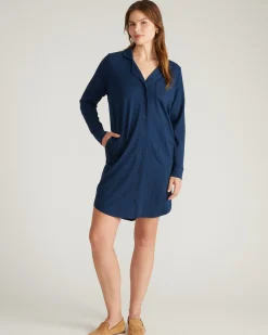 Softie Silky Jersey Sleepshirt Pageant Blue