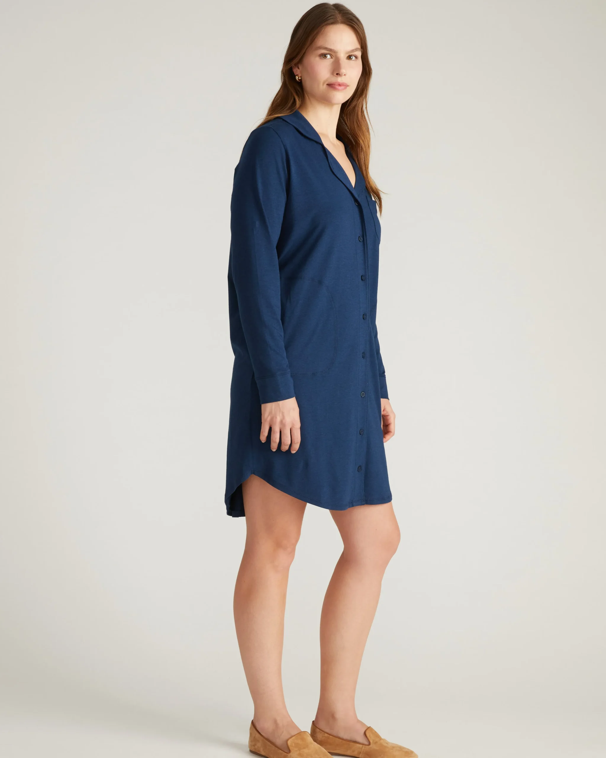Softie Silky Jersey Sleepshirt Pageant Blue