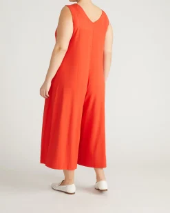 Sunny Divine Jersey Jumpsuit Shoreline Sunset
