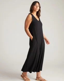 Sunny Divine Jersey Jumpsuit Black